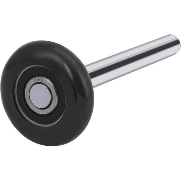 Rodillo para puerta de garaje XiKe de nylon de 2" con vástago de 10 cm y rodamientos 6200-2RS