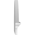 thumbnail image 4 of Ekena Millwork 46"W x 18-3/8"H x 2-3/4"P Segment Arch 3 Spoke Architectural Grade PVC Combination Pediment, 4 of 7