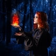 thumbnail image 3 of Lámpara de fuego que brilla intensamente multiusos de la decoración de la bola de fuego de Halloween para los regalos de los niños Hugtrwg Para estrenar, 3 of 8
