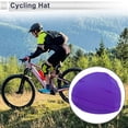 thumbnail image 2 of Unique Bargains Cycling Hat Sweat and Moisture Wicking Breathable Hard Hat Liner Milk Silk Fabric Purple 23x16cm 1 Pcs, 2 of 7