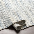 thumbnail image 5 of Hauteloom Castillejos Jute Living Room, Bedroom Area Rug - Traditional, Transitional - Denim, Blue, Beige - 5' x 7'6", 5 of 10