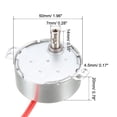 thumbnail image 5 of Motor sincrónico eléctrico Uxcell Motor de plato giratorio AC 12V 50-60Hz CCW/CW 4W 9-11RPM, 5 of 5