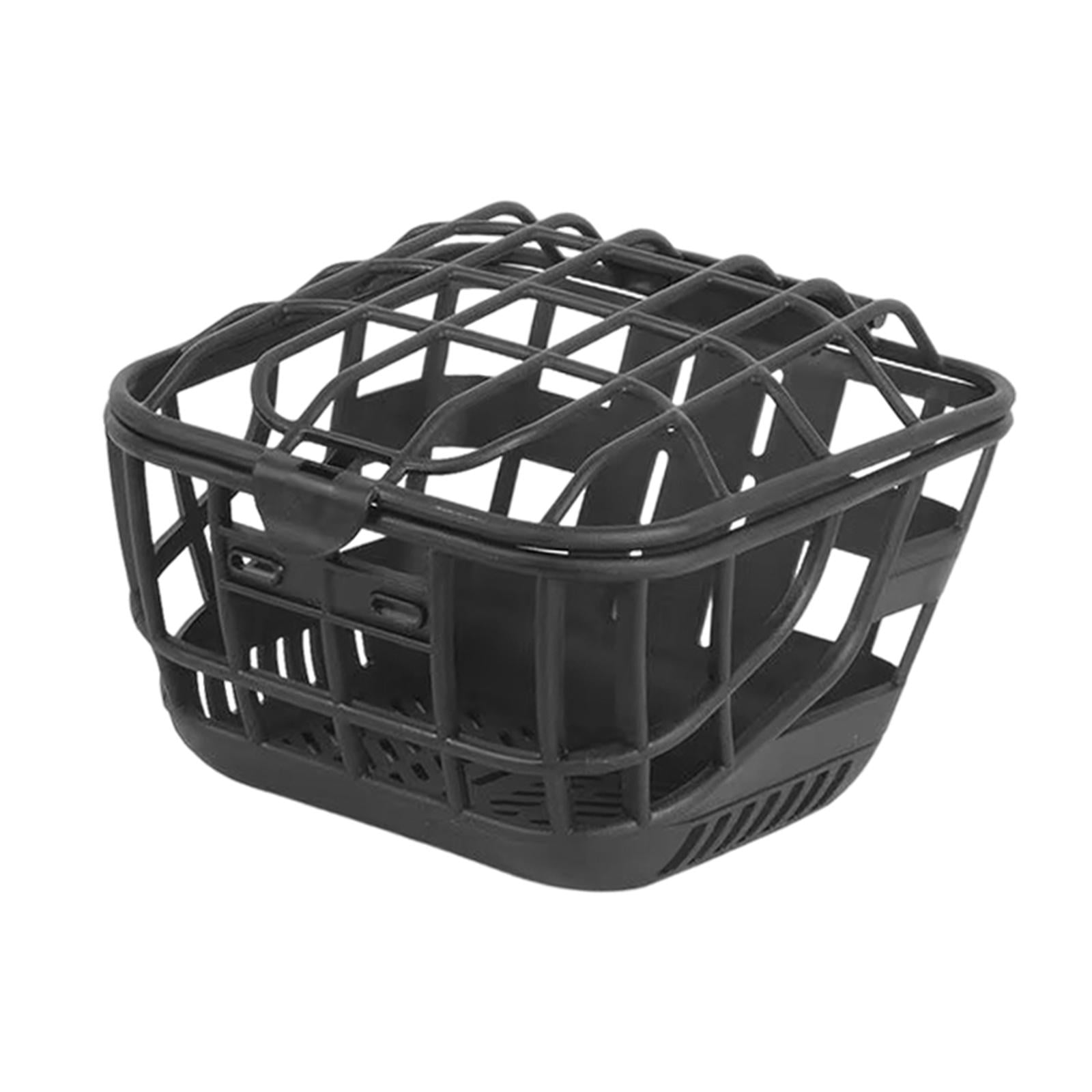 Front Bike Basket Front Basket Removable Basket with Lid Durable Bike Frame Basket for Kids Bikes, Road Bikes Riding
