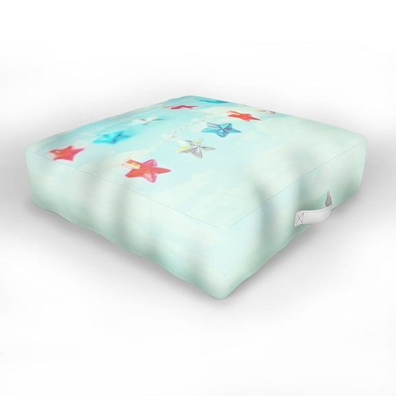 Society6 Lisa Argyropoulos Oh My Stars Outdoor Floor Cushion
