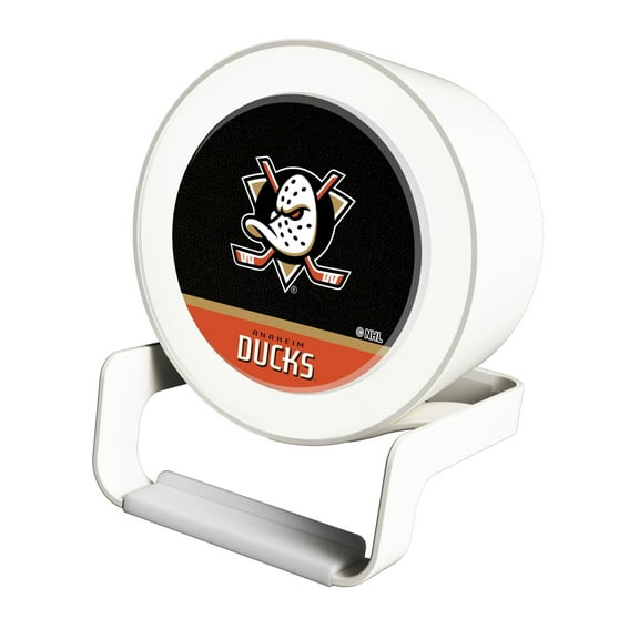 Anaheim Ducks Night Light Wireless Charger And Bluetooth Speaker