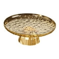 thumbnail image 3 of Frutero con pedestal, cuenco decorativo, multiusos, estético, expositor, almacenamiento Oro, 3 of 9