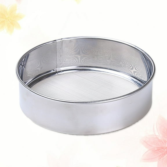 UPOUART 2Pcs Stainless Steel Flour Sifters for Baking with Sifting and Powdered Sugar Duster