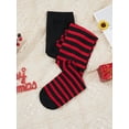 thumbnail image 3 of Txlixc Las medias de las chicas, las medias rayadas de Halloween Txlixc moda, 3 of 8