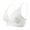 White, variant on Sngxgn Bras for Women Full Coverage Underwire Bras,Lifting Lace Bra for Heavy (Grey,XXL)