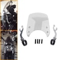 thumbnail image 3 of Deflector de parabrisas negro de motocicleta para 04 Up XL 883 Baoblaze parabrisas transparente, 3 of 8