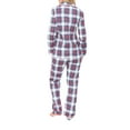 thumbnail image 4 of White Mark Women's and Women's Plus Flannel Pajama Set - Extended Sizes, 4 of 4