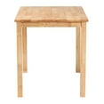thumbnail image 3 of Pemberly Row Rectangular Modern Wood Dining Table in Natural Brown, 3 of 9