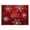 Red, variant on Jierger Clearance Waterproof Red Christmas Placemats for Dining Table 8.27 x 12.6 Inches Seasonal Winter Xmas Snowflakes Holiday Washable Table Mats,