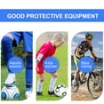 thumbnail image 3 of Tignapoo TG Protège-Tibias de Soccer en Nid d'Abeille Noir avec Protection de Cheville, Coque Résistante aux Chocs et Coussin en Mousse pour une Sécurité Optimale, 3 of 6