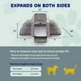 thumbnail image 6 of Katziela Rolling Rover Airline Compliant Expandable Wheeled Pet Carrier, 6 of 7