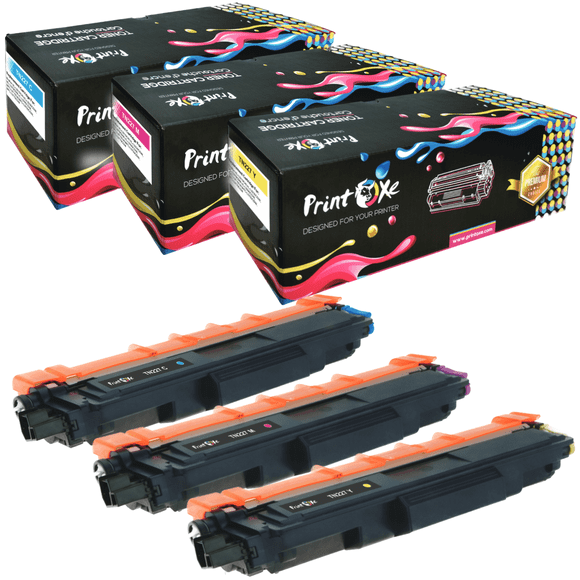 TN227 Compatible Colour Bundle of 3 Toner | Cyan Magenta &amp; Yellow | High Yield TN223 - TN-227 for Brother HL L3210CW L3230CDW L3270CDW L3290CDW and MFC L3710CW L3750CDW L3770CDW