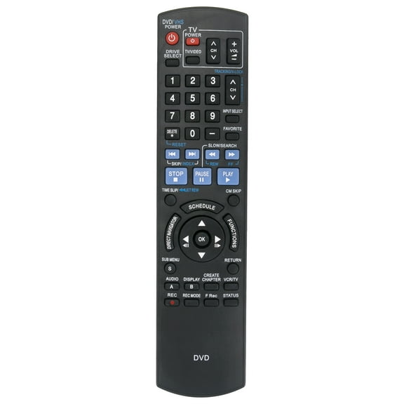 New N2QAYB000197 remote control fits for Panasonic DVD Recorder DMR-EZ485VK DMR-EZ48 DMR-EZ485 DMR-EZ48V DMR-EZ485V