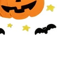 thumbnail image 6 of Northlight Jack O' Lantern and Bat Halloween Gel Window Clings - 18pc, 6 of 6