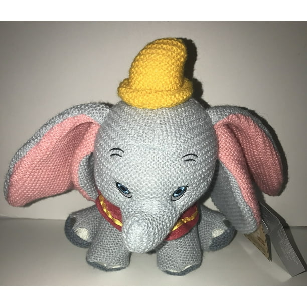 Disney Parks Dumbo Classic Cozy Knit 9 inc Plush 1941 Knits Limited Release New - Walmart.com