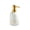 White, variant on Luxury Ceramic Lotion Press Foaming Bottle Home Bathroom Shower Gel Soap Dispenser