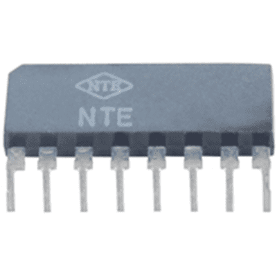 NTE Electronics NTE778S INTEGRATED CIRCUIT DUAL OP AMP LOW NOISE 8-LEAD SIP