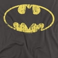 thumbnail image 2 of Batman - Logo T-Shirt Classic Logo Distressed Unisex Graphic Tee for Men & Women, 2 of 7