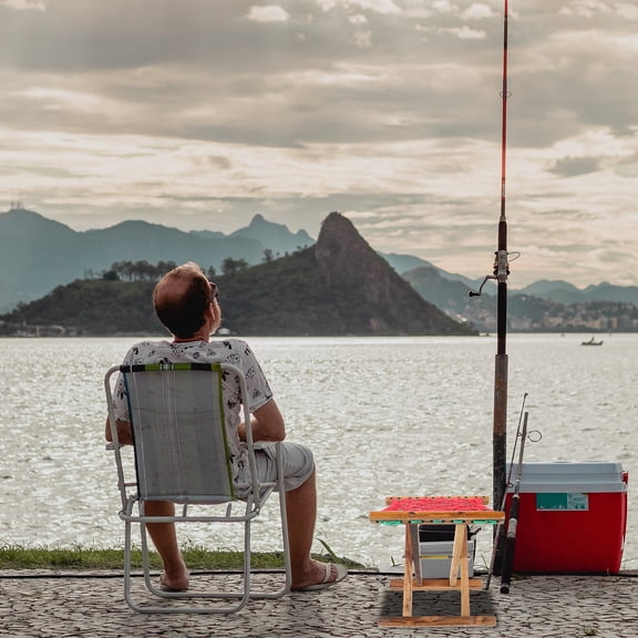Outdoor Fishing Stool Footstool Portable Bench Camping Stools for Adults Folding