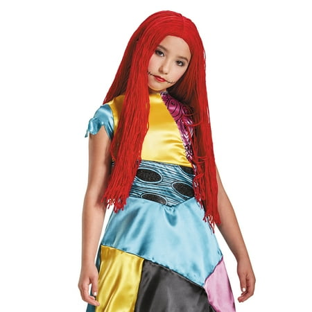 Girls Sally Nightmare Before Christmas Yarn Wig Walmart Com