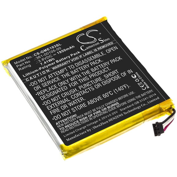 1950mAh Garmin 361-00105-00 Battery for Edge 1030