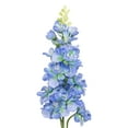 thumbnail image 2 of Mainstays 18" Artificial Silk Blue Delphinium Short Stem, 2 of 8