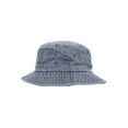 thumbnail image 2 of Top Headwear Washed Design Bucket Hat, Navy M/L, 2 of 2