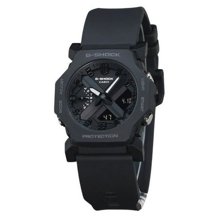 Casio G-Shock Analog Digital Black Resin Black Dial Quartz GA-2300-1A 200M Men's Watch