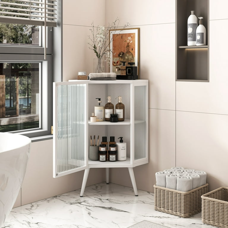 Corner side cabinet discount
