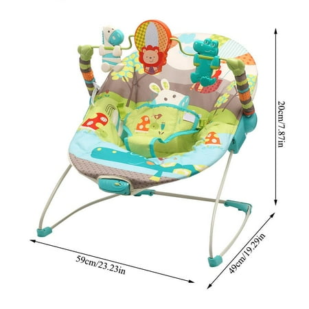 Peahefy Infant Rocker Baby Electric Rocking Chair Cradle Newborn