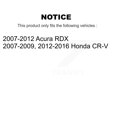 thumbnail image 2 of Transit Auto Ensemble de Liaison Stabilisatrice avec Rotule Inférieure de Suspension à Roulement de Roue avant et Barre de Balancement pour Voiture Honda CR-V Acura RDX K77-100717, 2 of 10