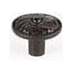 Alno 1 1/2" Knob - Chocolate Bronze