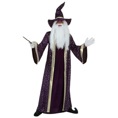 Adult Purple Wizard Costume - Walmart.com