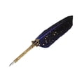thumbnail image 2 of Feather Pen, Smoothing Writing Quill Pen Set Multiple Replacement Nibs Exquisite Styling  For School For Office For Home Blue, 2 of 8