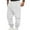 White, variant on Men's Running Sports Pants New Male Fitness Workout Sweatpants Fashion Men's Clothing Lightweight Draped Sweatpants for Men New Streetwear Trousers Men Fitness Running Training Trousers