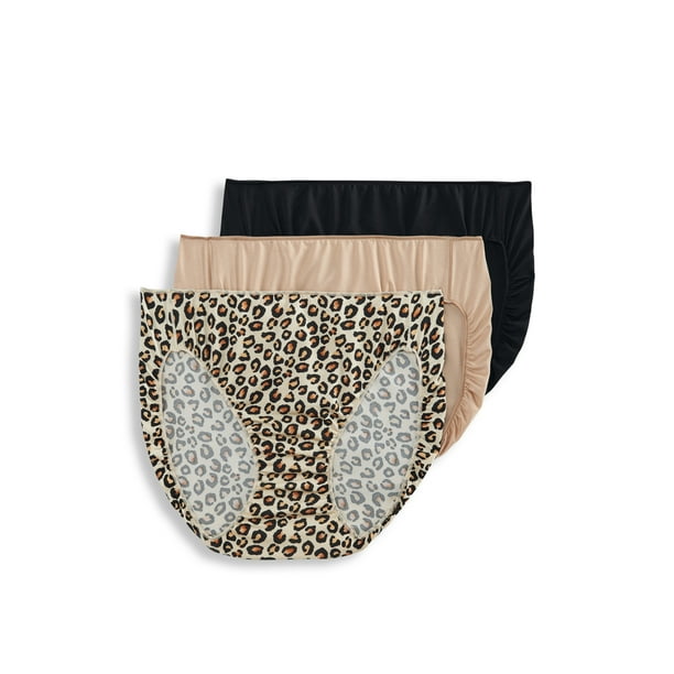 Life by Jockey Women's No Panty Line Bikini Panties 3 Pack