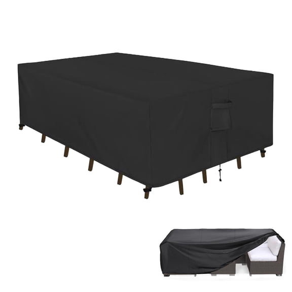 Heavy Duty Outdoor Furniture Cover for Patio Garden Porch Backyard Exterior Dining Rocking Couch Protective Shielding