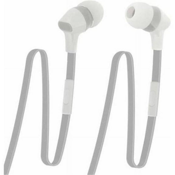 Case Logic Earbuds 2 Toned with Integrated Microphone, White & Grey