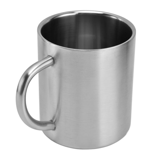 Tazas de Café de Acero inoxidable, Taza Con Aislamiente de Acero inoxidable, Cómodo, Portátil para Acampar Para Al Aire Libre para viajar