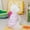 Pink, variant on Adorable Pet Clothes for Cats & Small Dogs - Charming Spring & Autumn Wear Rainbow Striped Pocket Stretch Vest