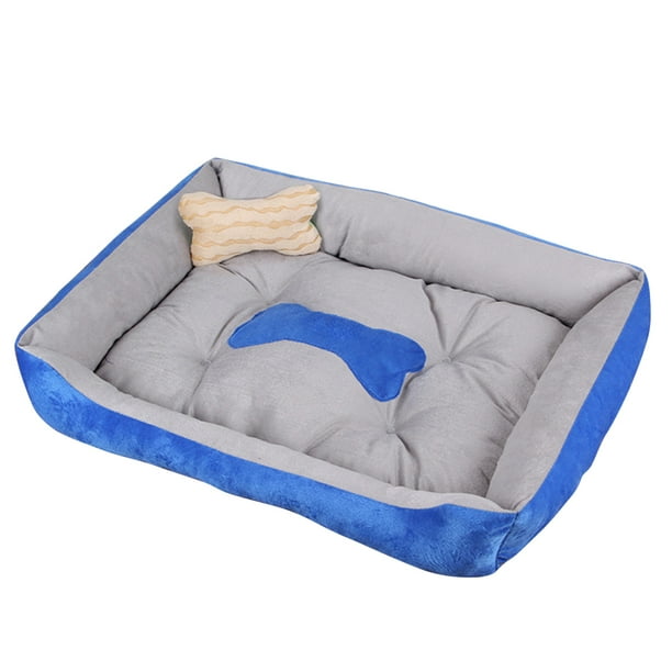 Pet Dog Bed For Small Medium And Large Dogs Rectangle Washable Pet Bed Breathablewith Firm Breathable Cotton Nonskid Bottom 4 Sizes Walmart Com Walmart Com