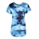 thumbnail image 4 of Top casual de manga corta para mujer con cuello redondo y estampado de degradado sexy de verano Fridja  ghk5678, 4 of 5