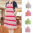 thumbnail image 2 of Bangcool Christmas Apron Creative Elk Printing Cooking Apron Adults Apron for Kitchen Bar, 2 of 10