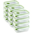 thumbnail image 1 of Sterilite 3.1 Cup Rectangular UltraSeal Food Storage Container, (12 Pack), 1 of 12