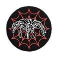 thumbnail image 2 of DouZhe Waterproof Spare Tire Cover, Halloween Cobweb Horror Spider Prints Adjustable Wheel Covers Fit for Jeep Trailer RV SUV Car, 14 inch, 2 of 7