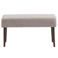 thumbnail image 4 of Mid Century Compact Upholstered Bench, Multiple Colors, 4 of 5